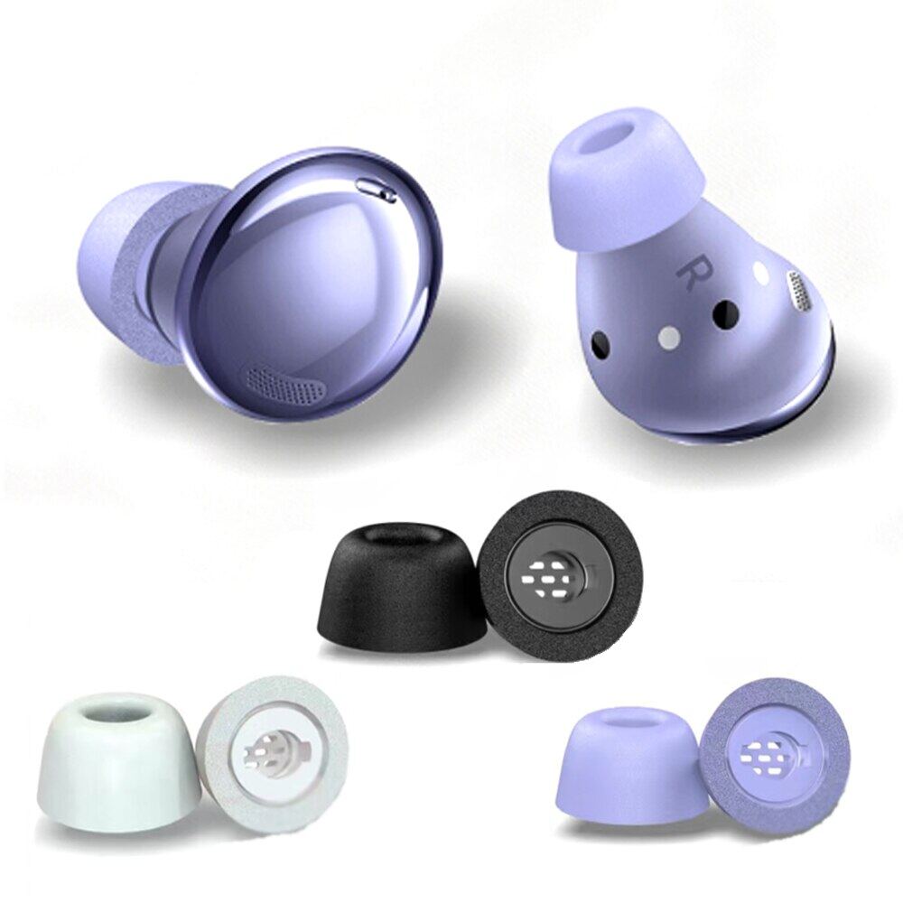 1 Pair Memory Foam Ear Tips for Samsung Galaxy Buds Pro TWS Earphone