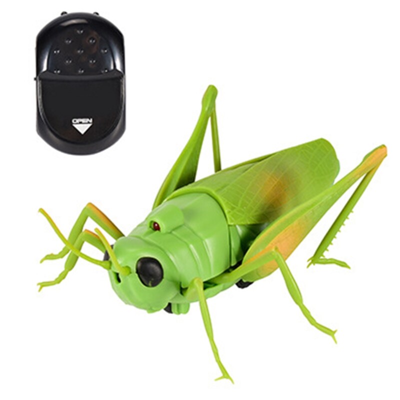 Creative Gift for Kids&Adults Realistic Grasshopper Kids Trick Toy Plastic Made Realisic Grasshopper Creative for Age 6+