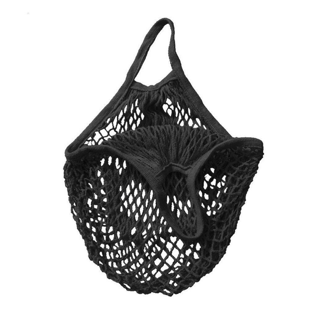 YESPERY Mesh Net Bag String Shopping Bag Reusable Fruit Storage Handbag Totes
