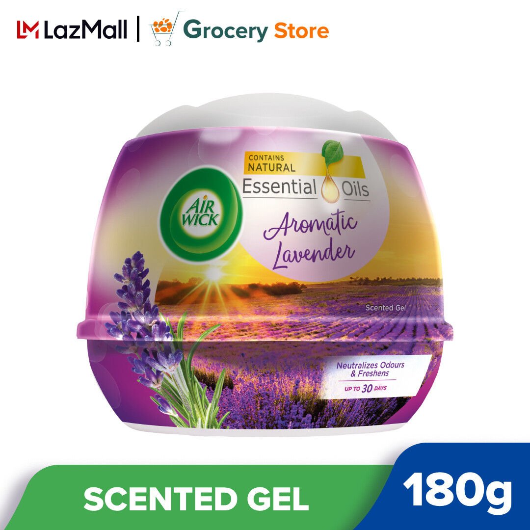 Air Wick Gel Cone Aromatic Scented Air Freshener Lavender 180g Lazada