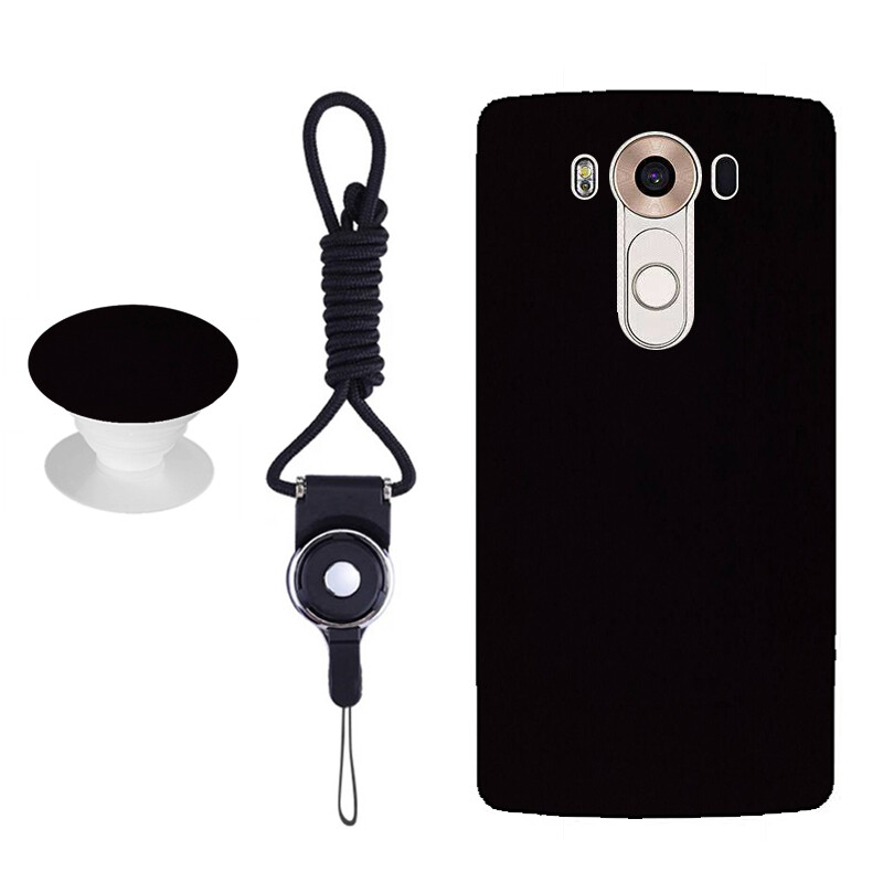 Ốp Lưng Silicon Mềm Cho LG V10 (Màu Đen)