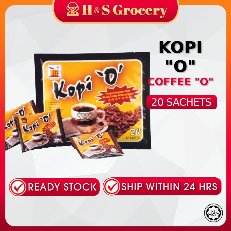 BEE Kopi O Kosong / Kopi O 2 In 1 咖啡乌袋 [Halal] [READY STOCK] Lazada