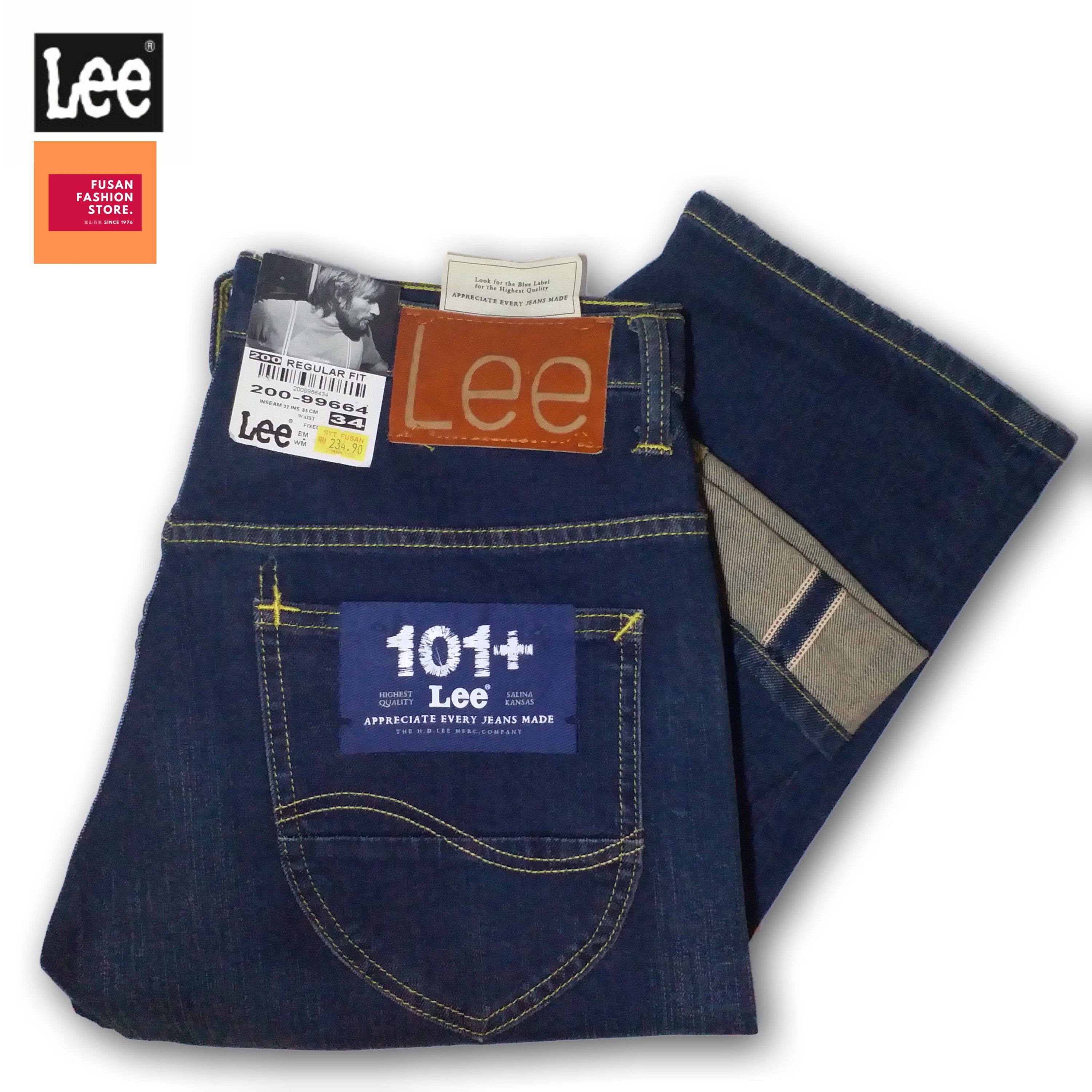 lee selvedge jeans