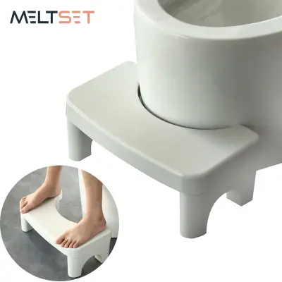 Non-Slip Squatty Potty Stool Portable Bathroom Squat Toilet Stools Step Seat Helper Children Step Stool Assistant Foot Seat Tool