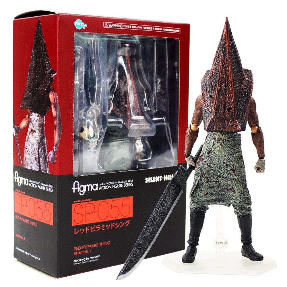 Silent Hill 2 Red Pyramid Thing & Bubble Head Nurse Action Figur Modell Spielzeug Neu 