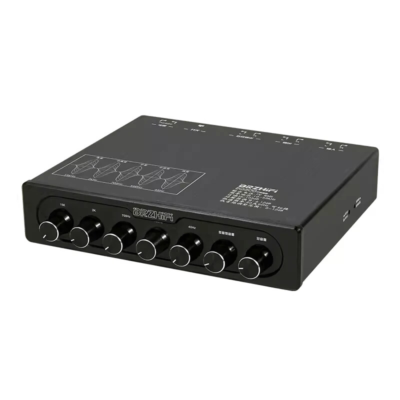 Hifi Five Tone Balanced Preamplifier Mixer Use JRC5532DD Opamp Chip 5 ...