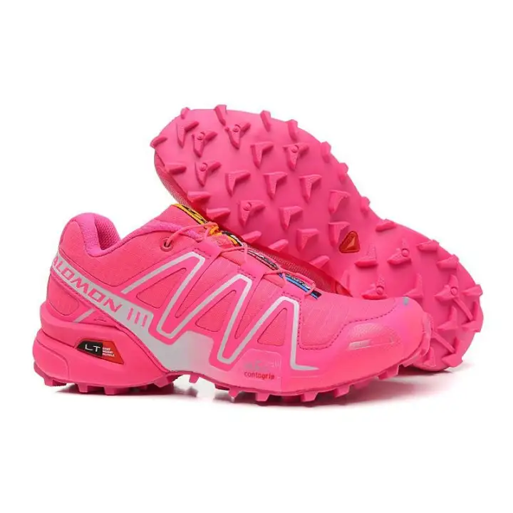 salomon shoes pink
