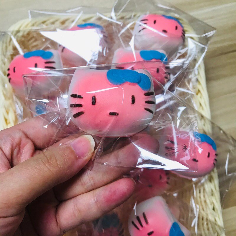 Kt Cat mini Slow Rebound Pinch Decompression Vent Toy mini squishy Slow Rising