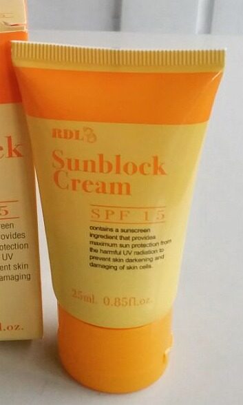 rdl sunblock price