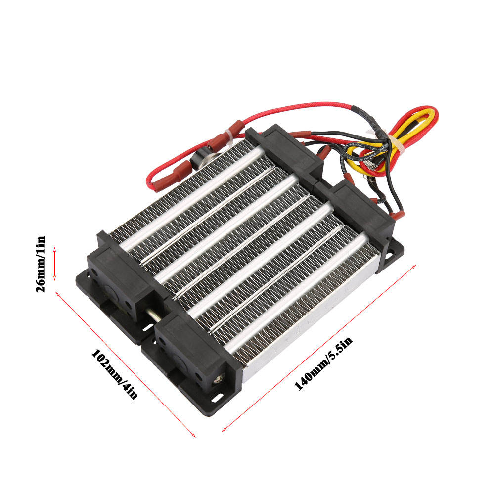 Zonejoy 110V/220V 1000W cách điện gốm PTC Bộ cấp nhiệt không khí Bộ phận gia nhiệt PTC, gốm không khí gốm không khí sưởi ấm yếu tố nóng, gốm PTC Bộ cấp nhiệt không khí, PTC không khí