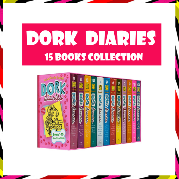Dork Diaries 【15 books】Dork Diaries books collection, Other more Selections: Geronimo Stilton Thea Stilton My Weird School Wimpy Dog Man Harry Potter Lord of the Ring SHERLOCK HOLMES Dork Diaries Malaysia
