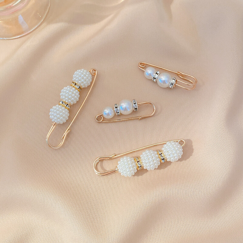 4Anti-glare Waist Artifact Daisy Pin Brooch Buckle Tighten Pants Waist Change Small Fixed Clothes Waist Skirt Summer