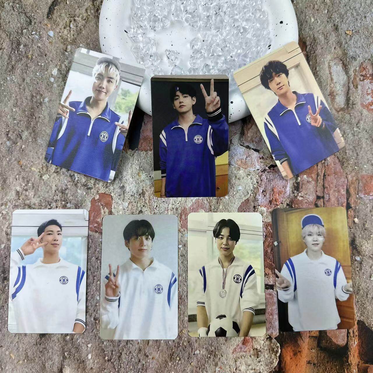 Bts special 8 photo-folio me myself photocards bts jimin v jhope jungkook rm jin suga photo cards 4 per set bts we photo cards