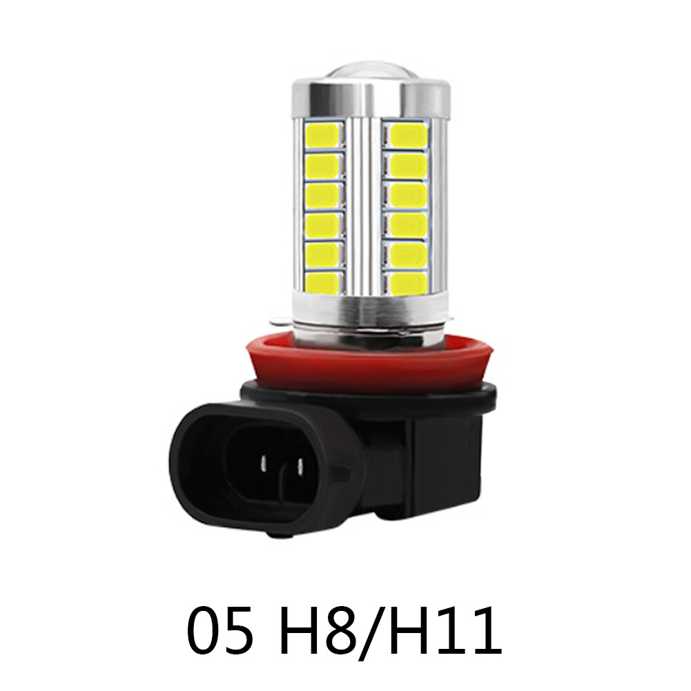 H4/h7/9005/9006 33smd led car headlight bulb daytime running light white motorcycle fog lamp