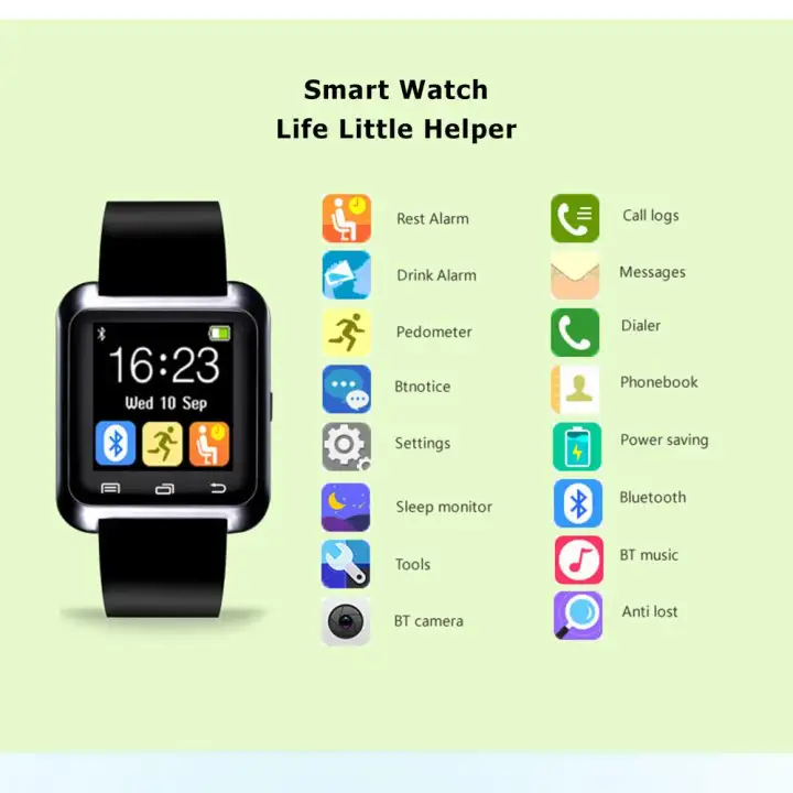 u8 smartwatch features