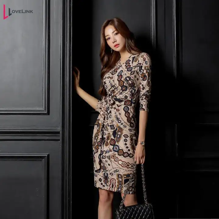 Wrap party dresses Clearance