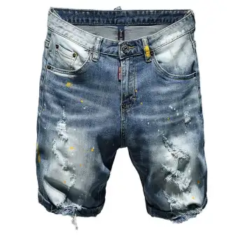 bleached blue jeans mens