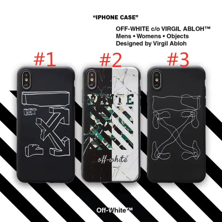 For Iphone 7 Plus Xr 11 Pro Xs Max I 6s I 8 Offwhite Arrow Soft Case Lazada Singapore