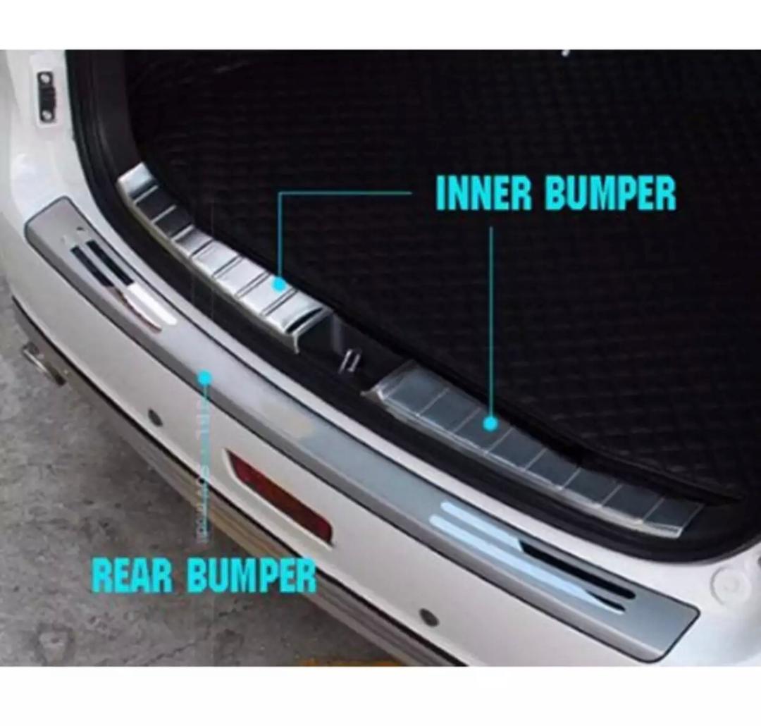 thumbnail image 2 of Carhanson Stainless Steel Rear Bumper Protector Trim Cover For Mitsubishi ASX 2020-2023 2 of 6