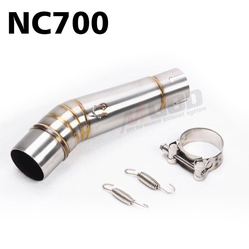 สำหรับ Honda NC 700 NC700 NC700X NC750 NC750X NC750S AK รถจักรยานยนต์ท่อไอเสียแบบปรับปรุงใหม่ DB Killer Escape Moto กลาง Link ท่อ