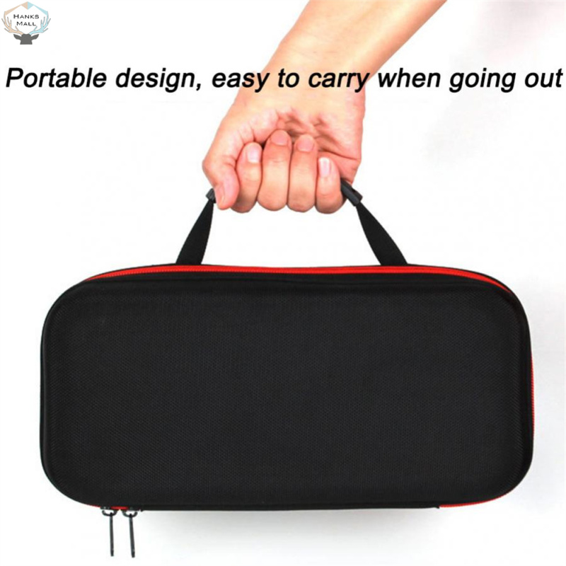 Hanks Portable Eva Wireless Microphone Storage Bag Shockproof Large-capacity Hard Case Carry Bag For Travelling Camping Business Trip