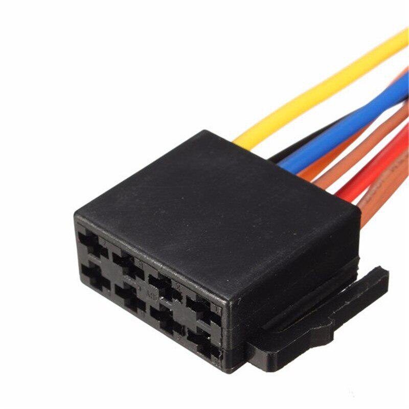 Universal Adapters Wire Harness Adapter Universal Female ISO Wiring Harness Car Radio Adaptor Connector Wire Plug Kit