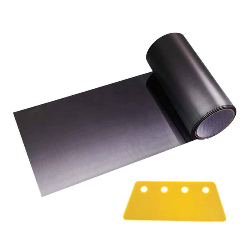 Car Front Windshield Sun Visor Protection Shade Sticker Window Sun Visor Strip Heat Insulation Tint Film 150x20cm