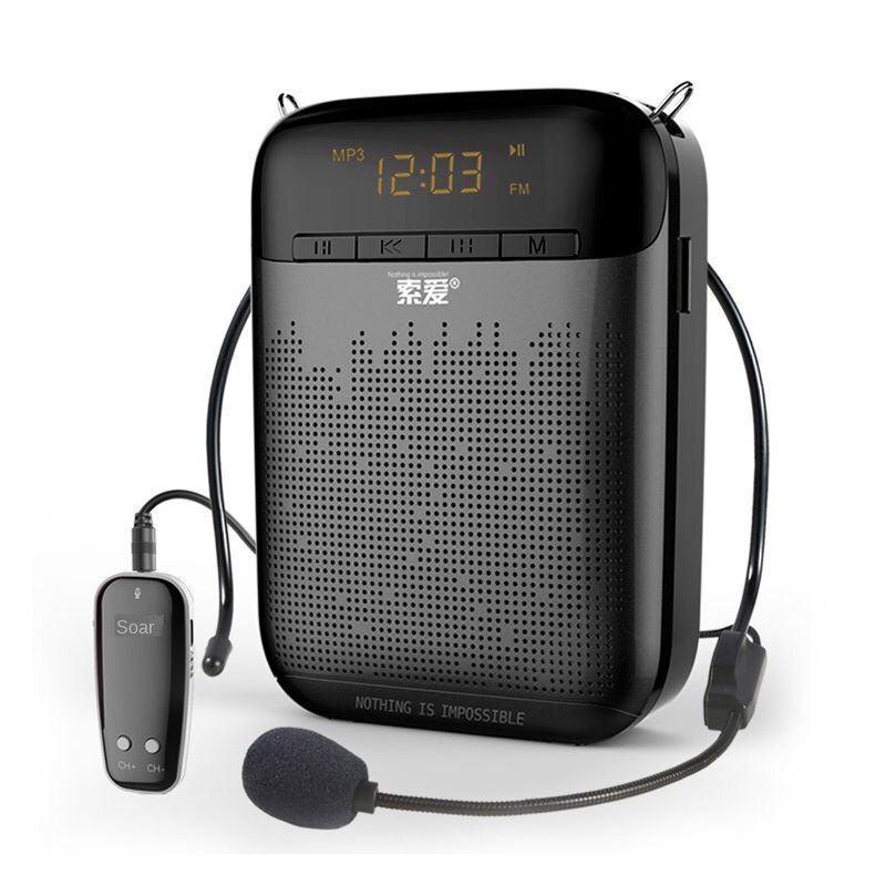 wireless microphone with speaker for teachers