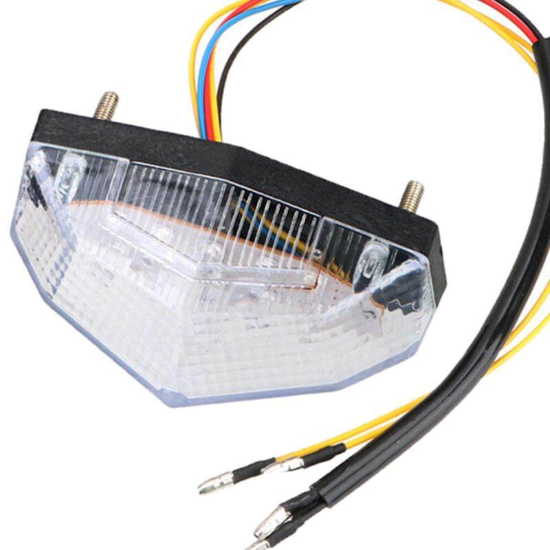 Đèn LED Xe Máy Thông Dụng Trong Suốt Miracle Shining 12V, Đèn Đuôi Dừng Phanh Tín Hiệu Chỉ Thị Đèn