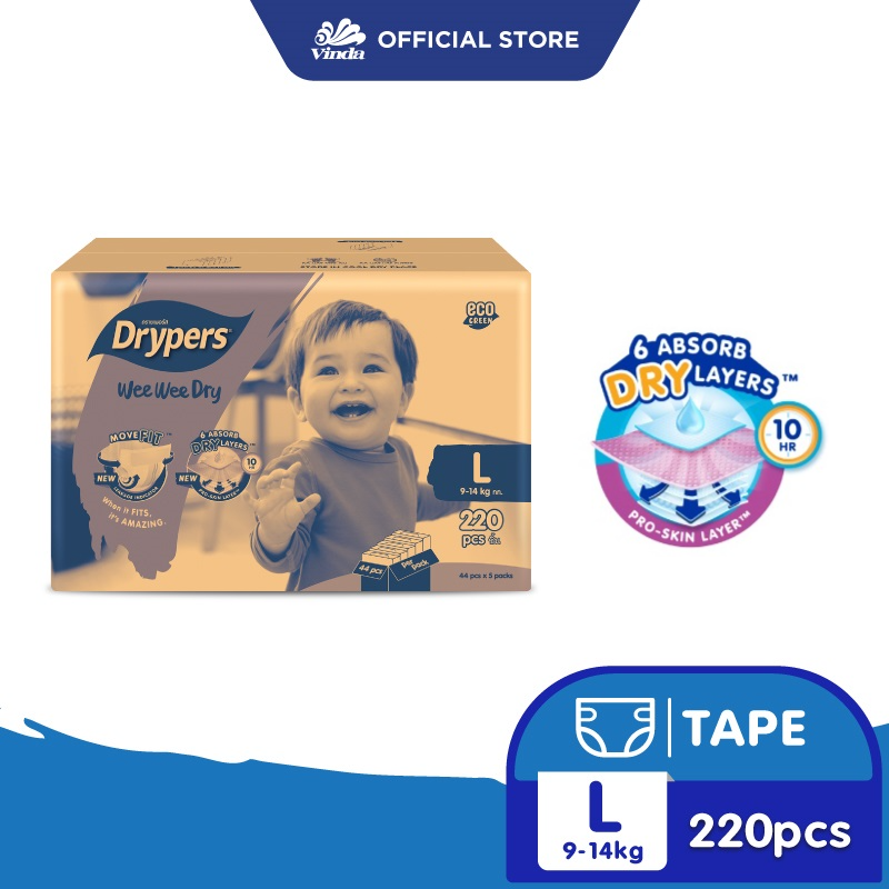 Drypers wee wee dry 2024 newborn