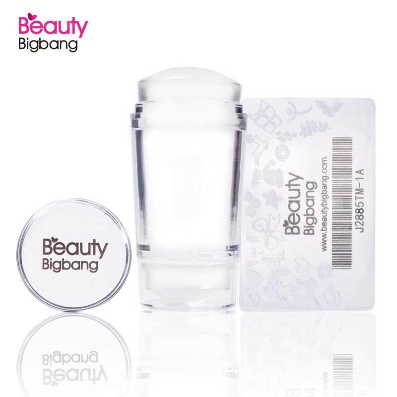 Beautybigbang Con Dấu Ấn Móng Tay Bằng Silicon Hai Đầu 2.2 Cm 2.8 Cm Làm Móng Nghệ Thuật Làm Móng Hình Đầu Dập Dụng Cụ Nạo