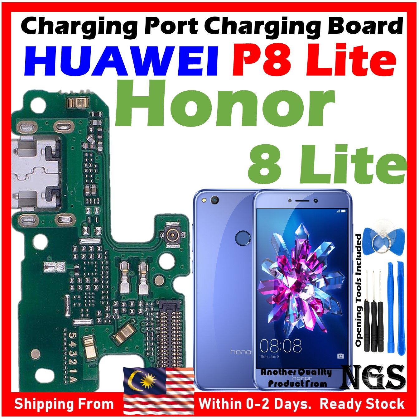 honor 8 lite charging ic