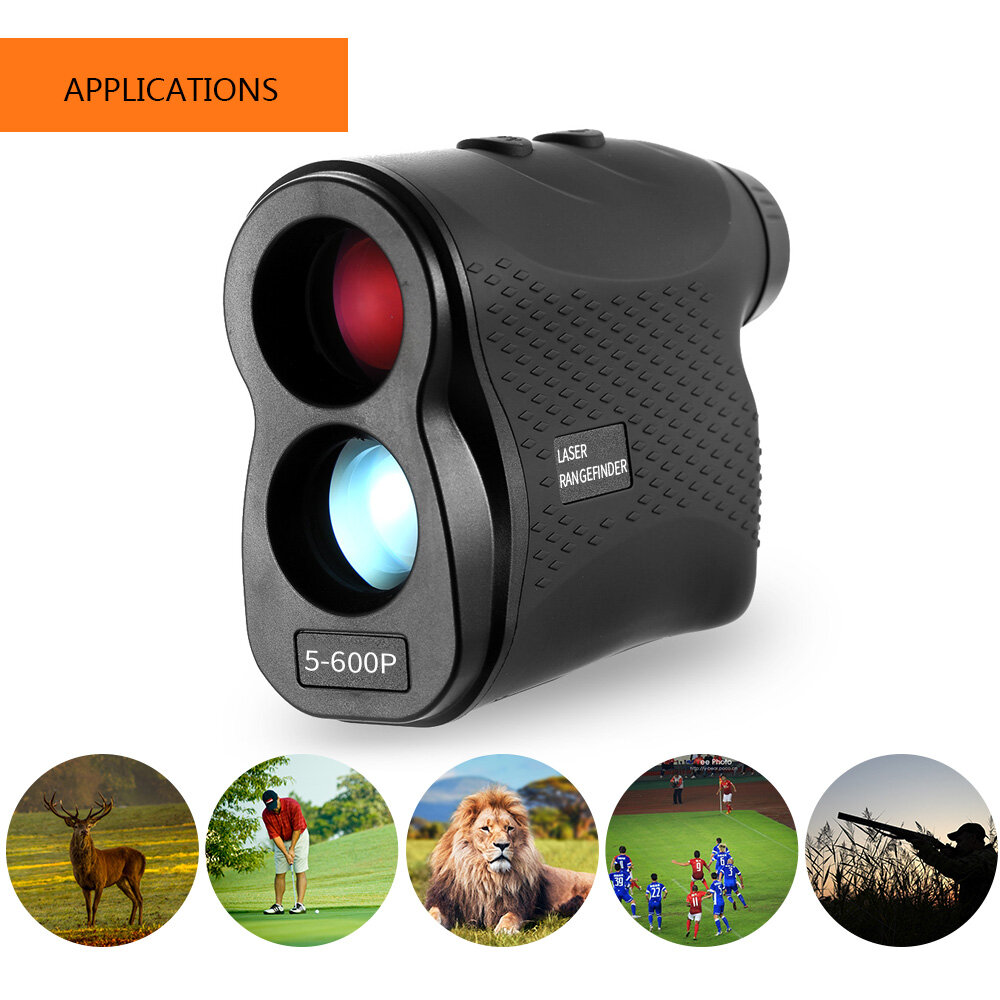 Instruments Máy đo tốc độ thiết bị đo khoảng cách Golf 600m/900m ống nhòm Ống nhòm một mắt đo kỹ thuật số