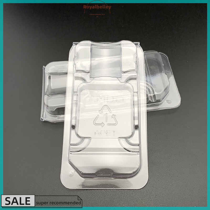 【ROYALBELLEY】 10pcs CPU Clamshell Tray Box AMD Case Holder Protection For AMD AM2 AM3 FM1 FM2