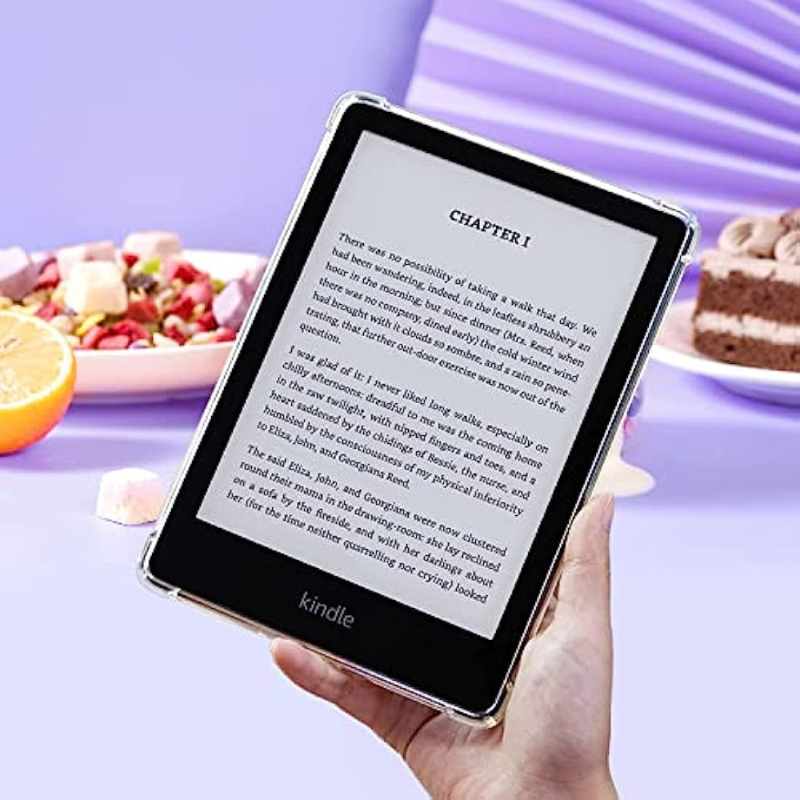 XJ Mall Transparent Back Shell Case Shockproof Slim Lightweight Soft TPU Protective Back Cover for Kindle Paperwhite 1 2 3 4 5