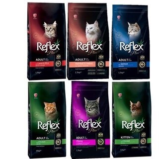 Hạt Reflex Plus cho mèo các loại túi 1,5kg
