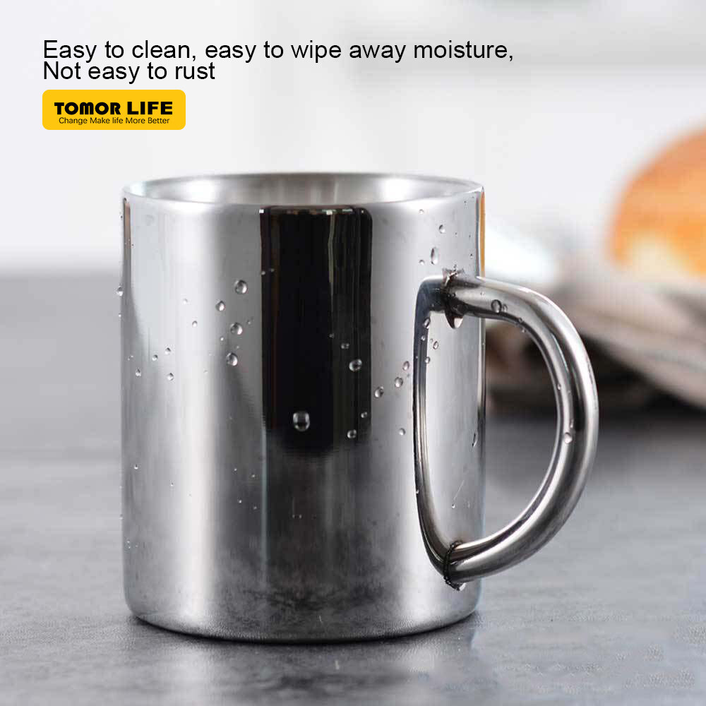 Tomor Life Cốc Cà Phê Hai Lớp Inox 304