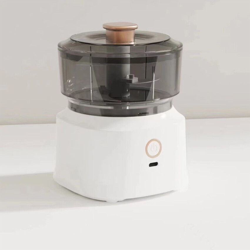 1Pc 350ml Multifunctional Household Electric Garlic Tamper Kitchen Wireless Stir Mud Meat Grinder Baby Auxiliary Food Machine
