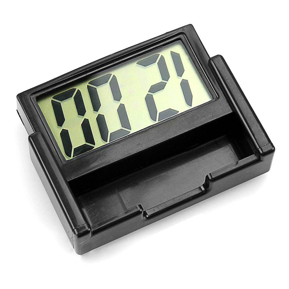 Electronic Digital Clock Auto Car Truck Dashboard Time Self-Adhesive Bracket Vehicle Mini Car Clock