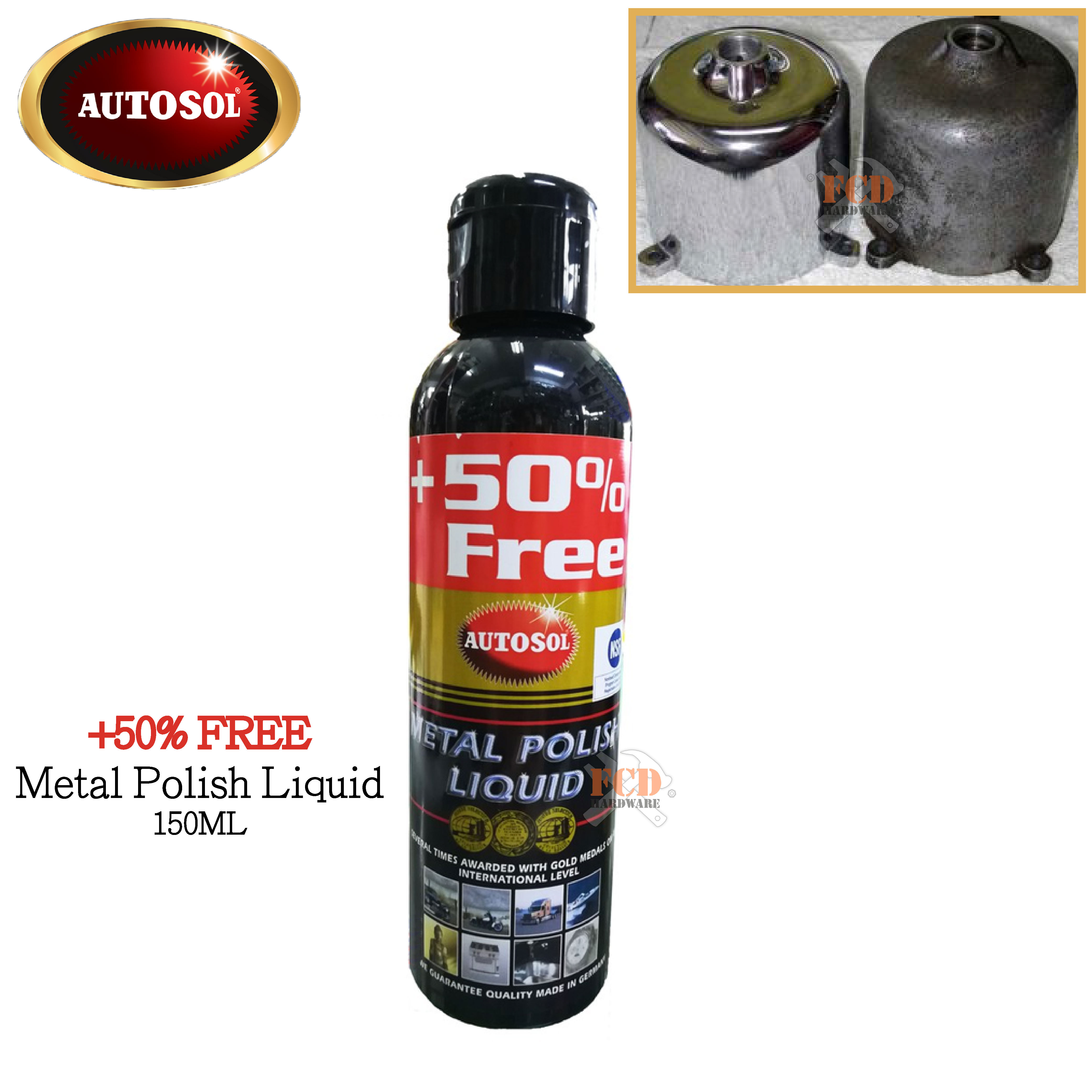 AUTOSOL Metal Polish Liquid 150ml Lazada