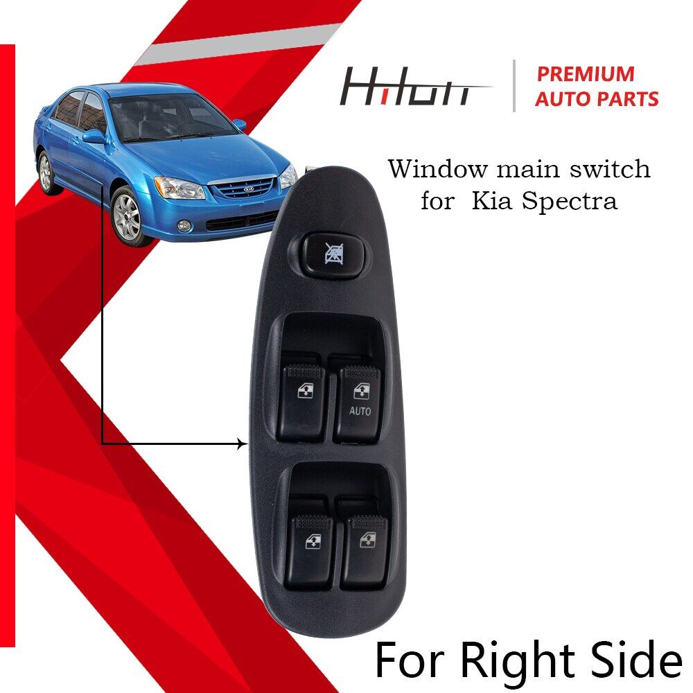 Right Side Electric Control Power Front Window Main Switch For Hyundai Kia Spectra