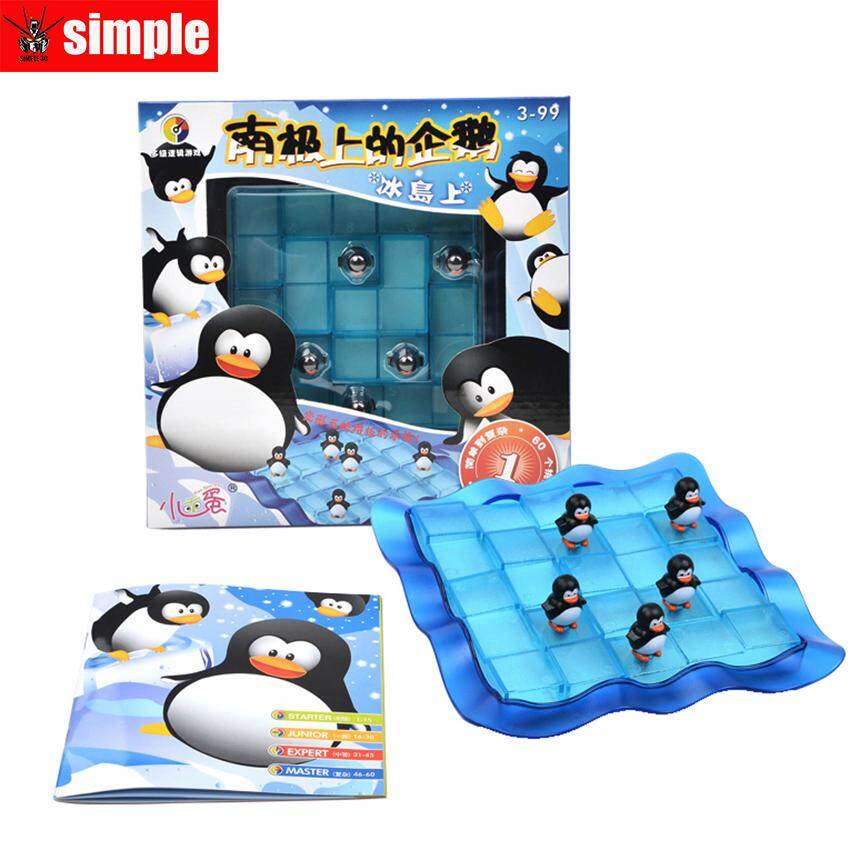 Smartgames penguins ON ICE BOARD Game เกมปาร์ตี้ครอบครัวเกมการศึกษา