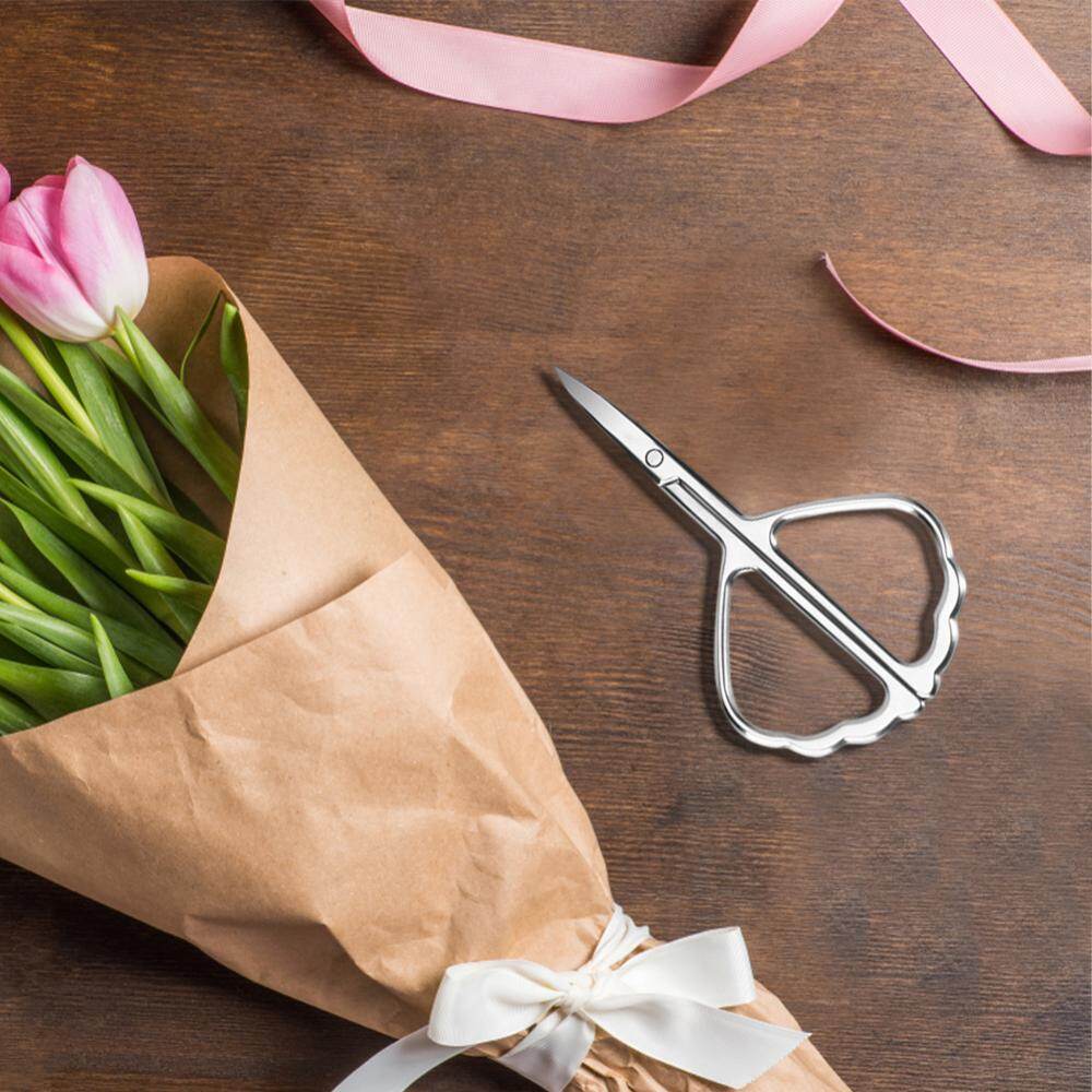 Chữ thập bằng thép không gỉ Stitch kéo Sharp tip DIY Retro kéo dụng cụ may mặc kéo thợ may đa chức năng cho Kéo Tỉa Lông Mày Chuyên Nghiệp cho nữ