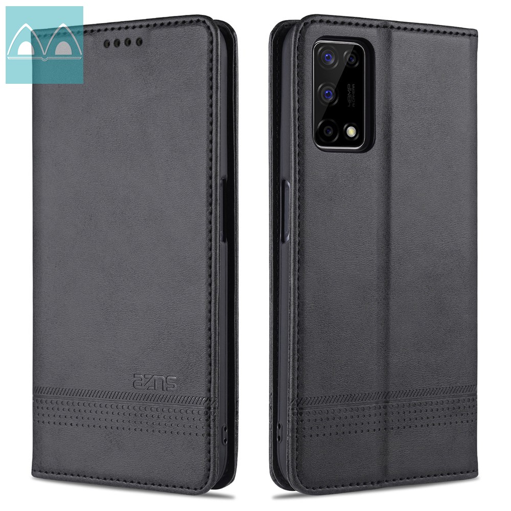 PU Leather Flip Case For OPPO A52 / A72 / A92 Magnetic Wallet Cover with Stand Card Slots Phone Bag Casing