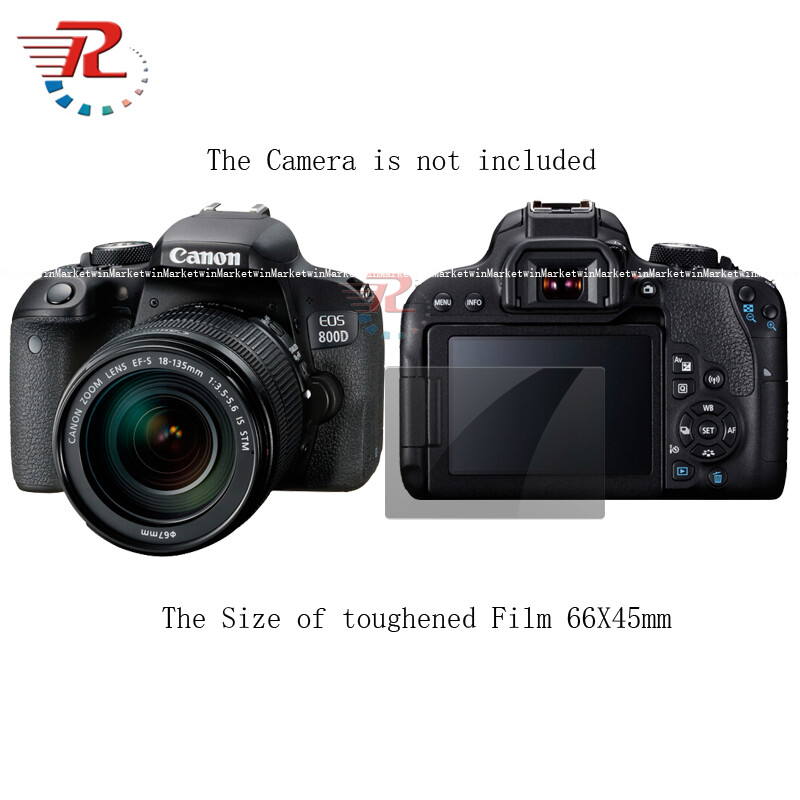 Canon eos 800d camera tempered glass screen protector for canon eos 800d cameras film tempered film hd protective film