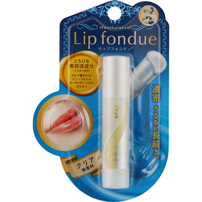 Rohto MENTHOLATUM Lip fondue, unscented, 4.2g COLORS Lip Care ...