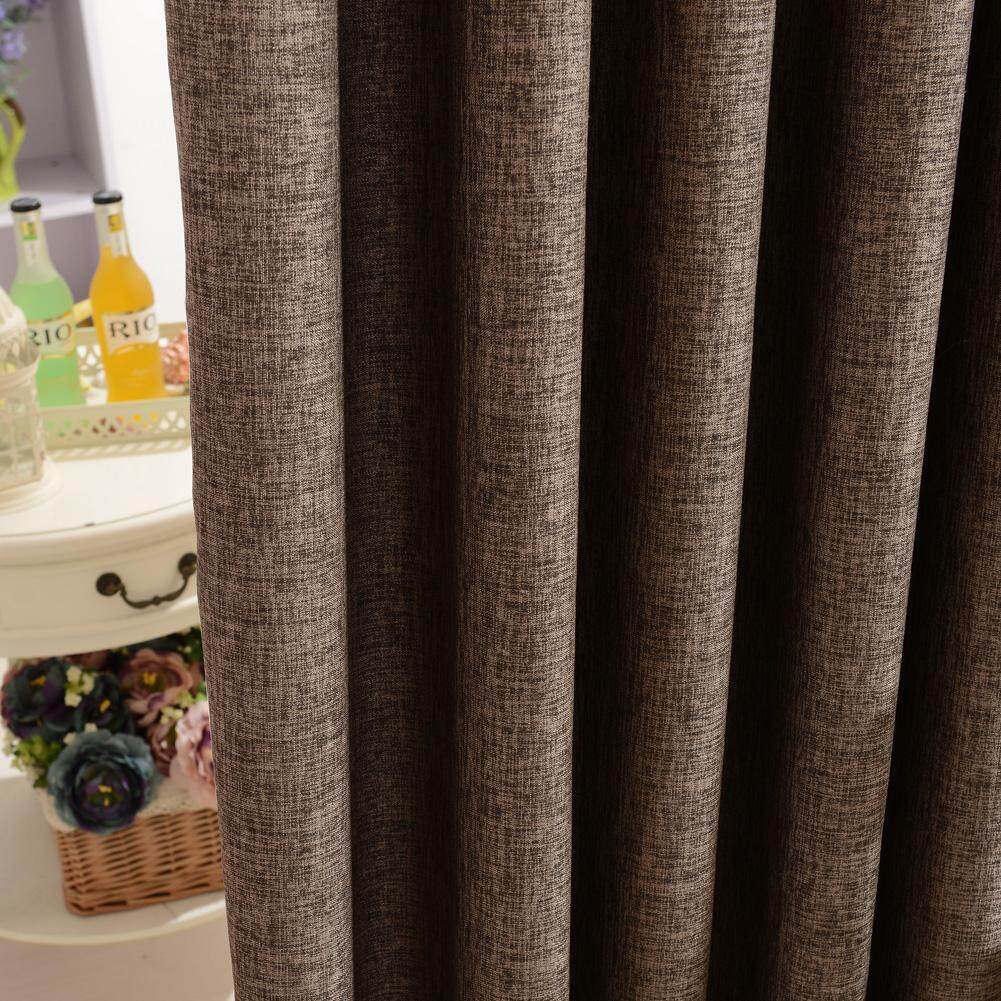 1PCS 200*130cm NAPEARL bedroom fashion solid color bedroom short 80% blackout minimalism curtain