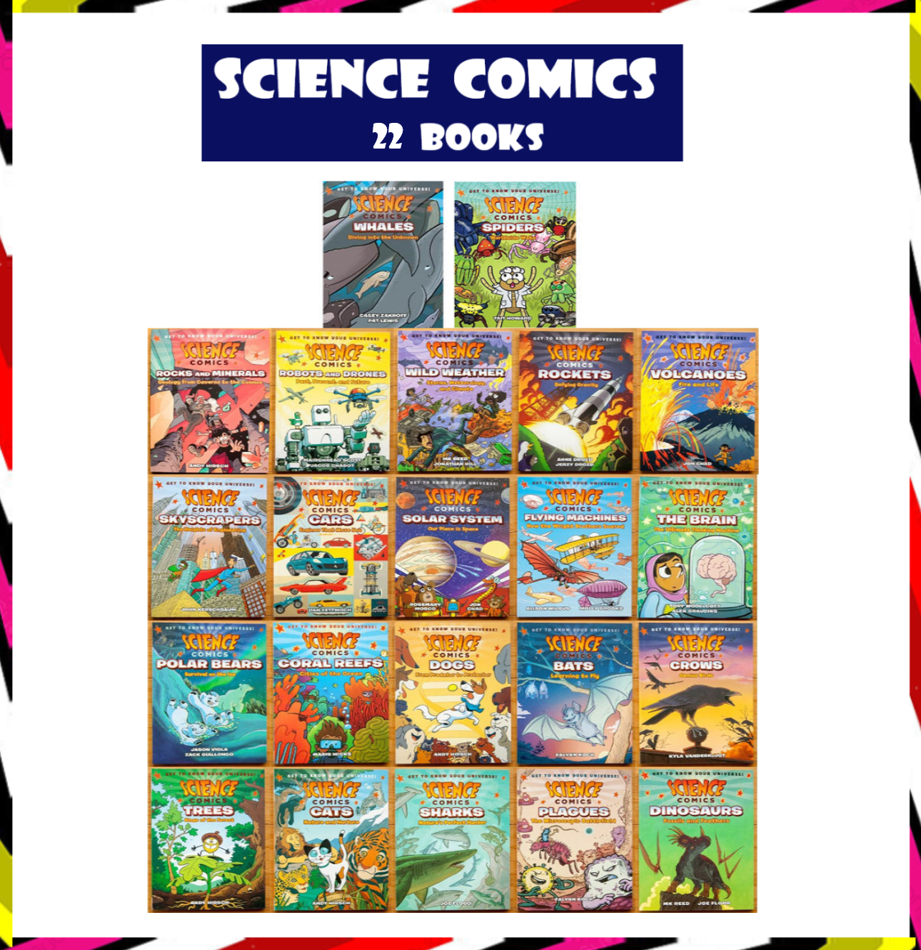 新品Science Comicsシリーズ29冊 洋書 英語絵本 漫画