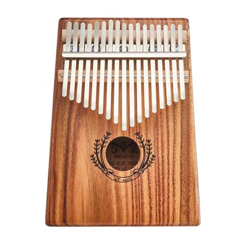17 Key Kalimba Thumb Piano Kids Adults Body Music Finger Percussion Keyboard(Lily of the Valley) Style:Lily of the valley Malaysia