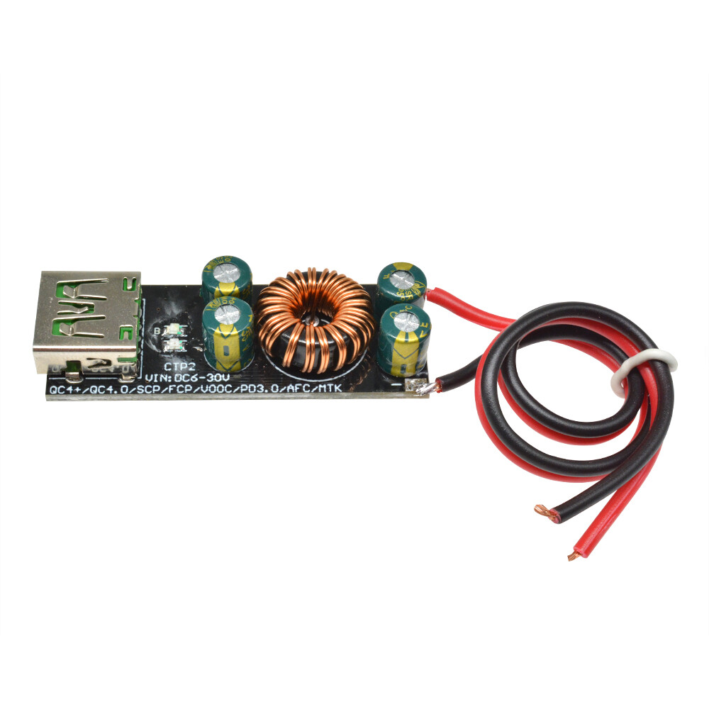 QC4.0 QC3.0 Mobile Phone Fast Charging Board Charge 6-35V Step Down Buck Module